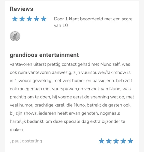 Originele ShowBird-review van Paul Oosterling